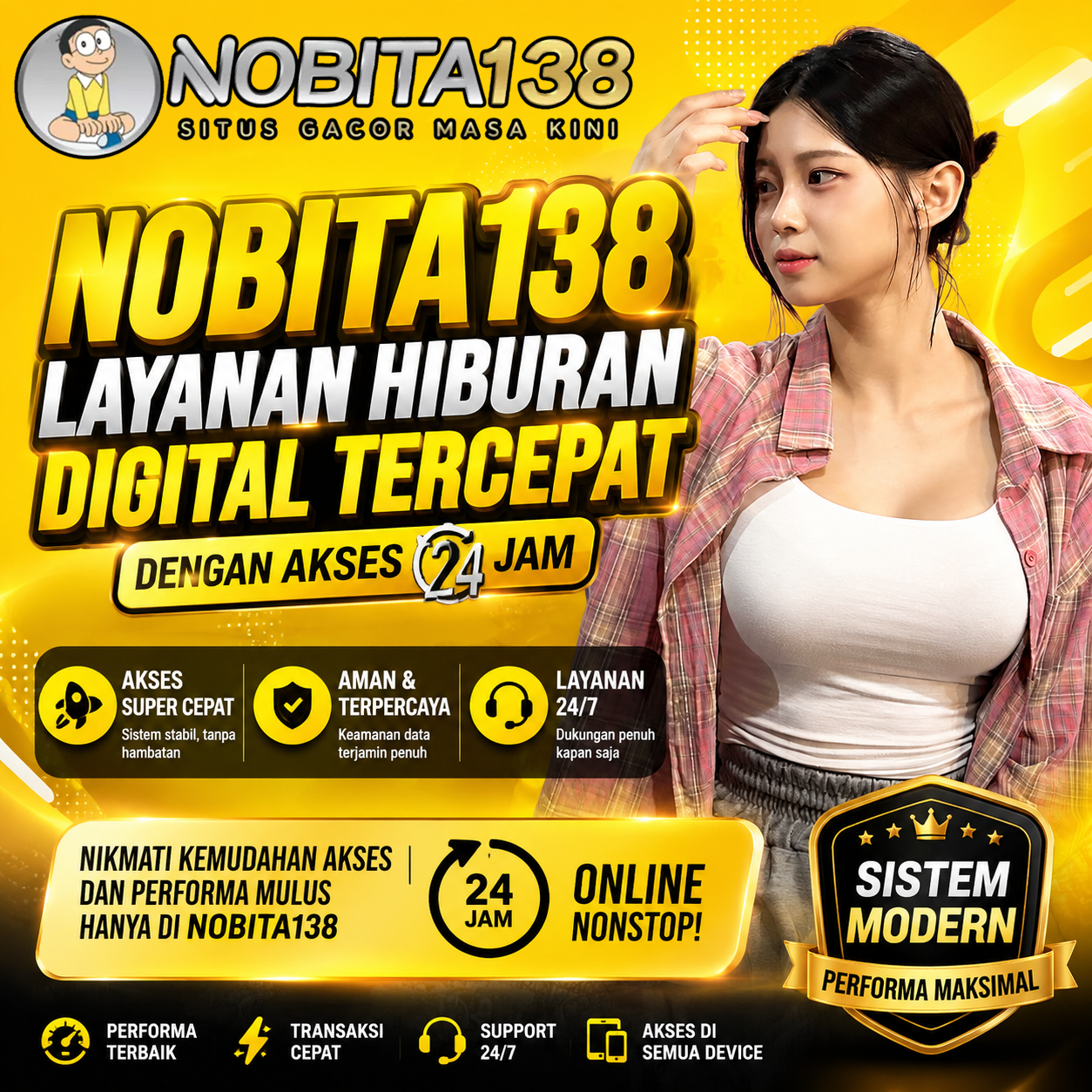 NOBITA138 - Layanan Hiburan Digital Tercepat dengan Akses 24 Jam
